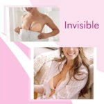 Women’s Silicone Non-Wired Invisible Strapless Bra – Push-Up Backless Sticky Bra with Padded Cups, Wire-Free Self-Adhesive Silicone Bra - Image 3