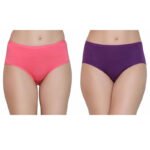 Women Modal & Spandex Mid Rise Full Coverage Panty Brief