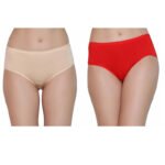 Women Modal & Spandex Mid Rise Full Coverage Panty Brief - Image 4