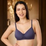 Cotton Padded B Cup Bra