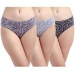 Multicolour Floral Print Hipster Panty for Women