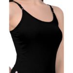 Selsia Womens Adjustable Strap Cotton Camisole Slip - Image 2