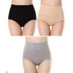 Women's Cotton High Waist Full Coverage Panty