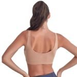 Women’s Cotton Sports Bra Full Coverage High Support Workout & Yoga Bra Soft Stretch Breathable Fabric - Image 7