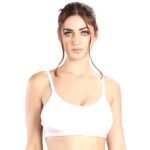 Women’s Sports Bra TL-310 - Soft Stretch Fabric Breathable Cups Seamless Comfort Medium Support Hook Eye Back Closure All-Day Active Wear - Image 11