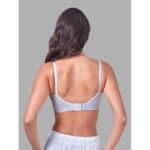 Womens Padded Full Coverage Bra Lace Fabric Inner Elastic  Wide Straps underband Adjustable Straps Back Closure - Image 7