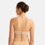 Jockey 1842 Women's Wirefree Padded Soft Touch Microfiber Elastane Bonded Tech Medium Coverage Strapless Bra - Image 2