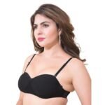 Women's Transparent Back Bra with Anti Skid Gel Elastic on Cups - Image 3