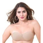 Women's Transparent Back Bra with Anti Skid Gel Elastic on Cups - Image 4