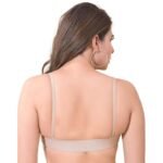 Women's Transparent Back Bra with Anti Skid Gel Elastic on Cups - Image 5