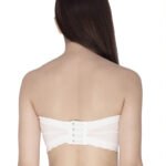 Women’s Nylon Spandex Solid Tube Bra Padded Wire Free Stretchable Seamless Strapless Breathable Pull On Bandeau Bralette Bras Free Size - Image 3